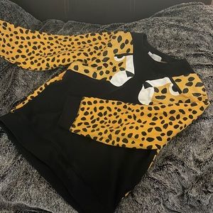 Stella McCartney girls cheetah print shirt